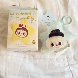 Pop Mart The Monsters Spooky Sparkly Pendant Plush from Blind Box